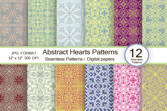 Abstract Hearts Patterns and Scrapbook Paper: Redefining Modern Creative Workflows