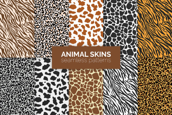 Animal Skins Seamless Patterns: Strategic Design Assets for Professional Projects