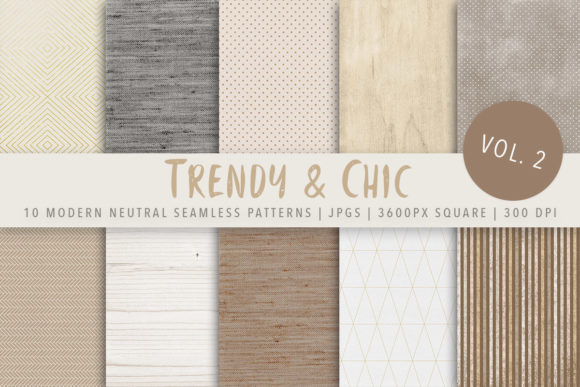 Elevating Design Workflows: The Strategic Value of Chic Trendy Seamless Patterns Vol 2 for Modern Creatives