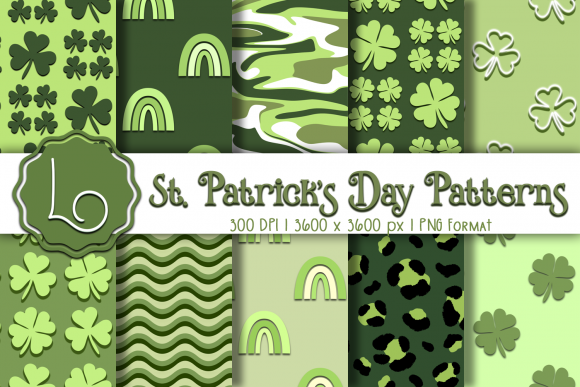 Leveraging St. Patrick’s Day Patterns Vol. 02 for Seasonal Branding and Creative Projects